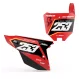 Motorstickerset STICKERSET NUMMERPLAATACHTERGRONDEN HONDA LIGHT V3
