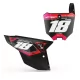 Kit adesivos moto KIT ADESIVOS FUNDOS DE PLACAS HONDA RACE V2