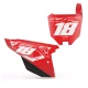 Dekor Motorrad Dekor FONDS DE PLAQUES HONDA RACE V3