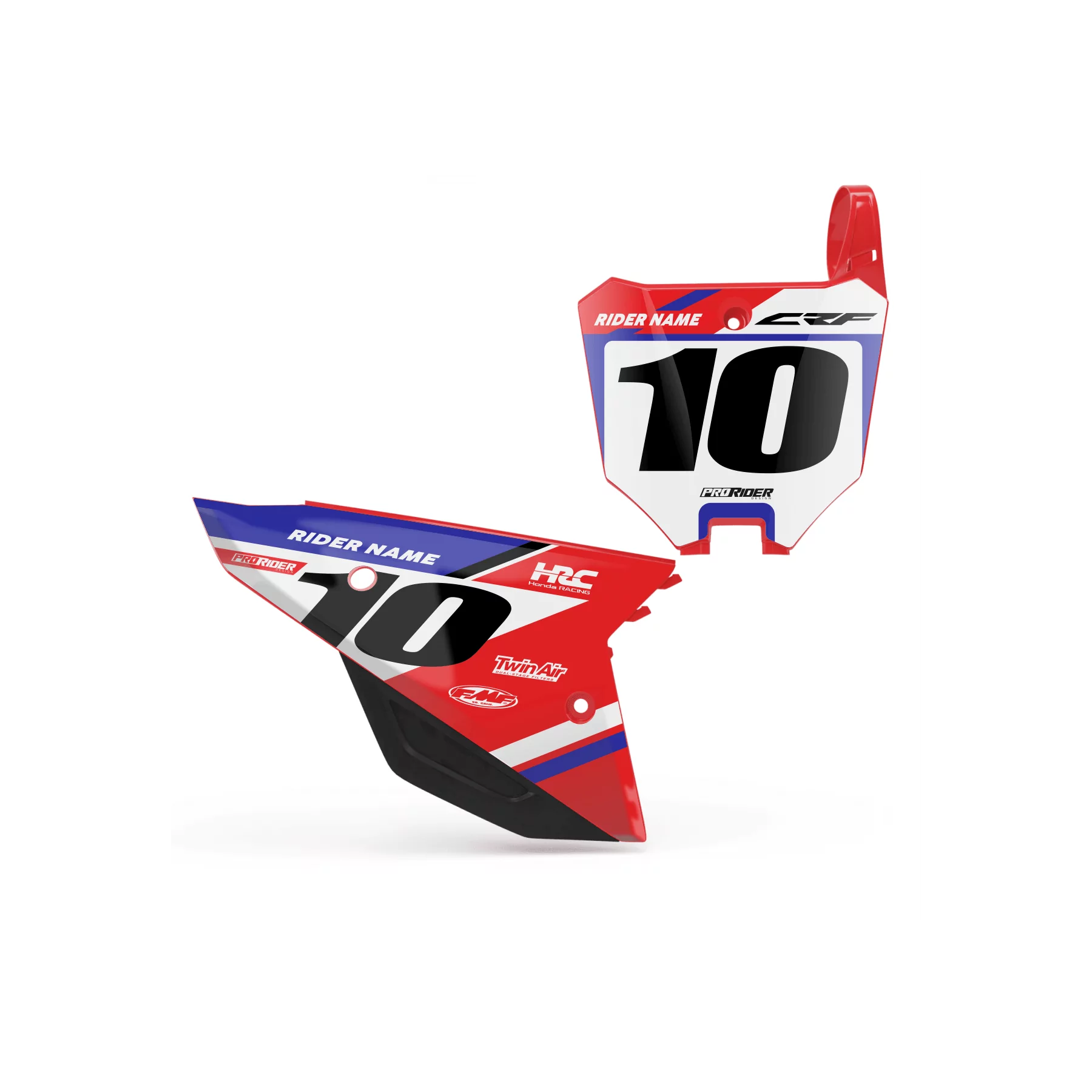 Kit adhesivos moto KIT ADHESIVOS FONDOS DE PLACAS HONDA RED INDO V4