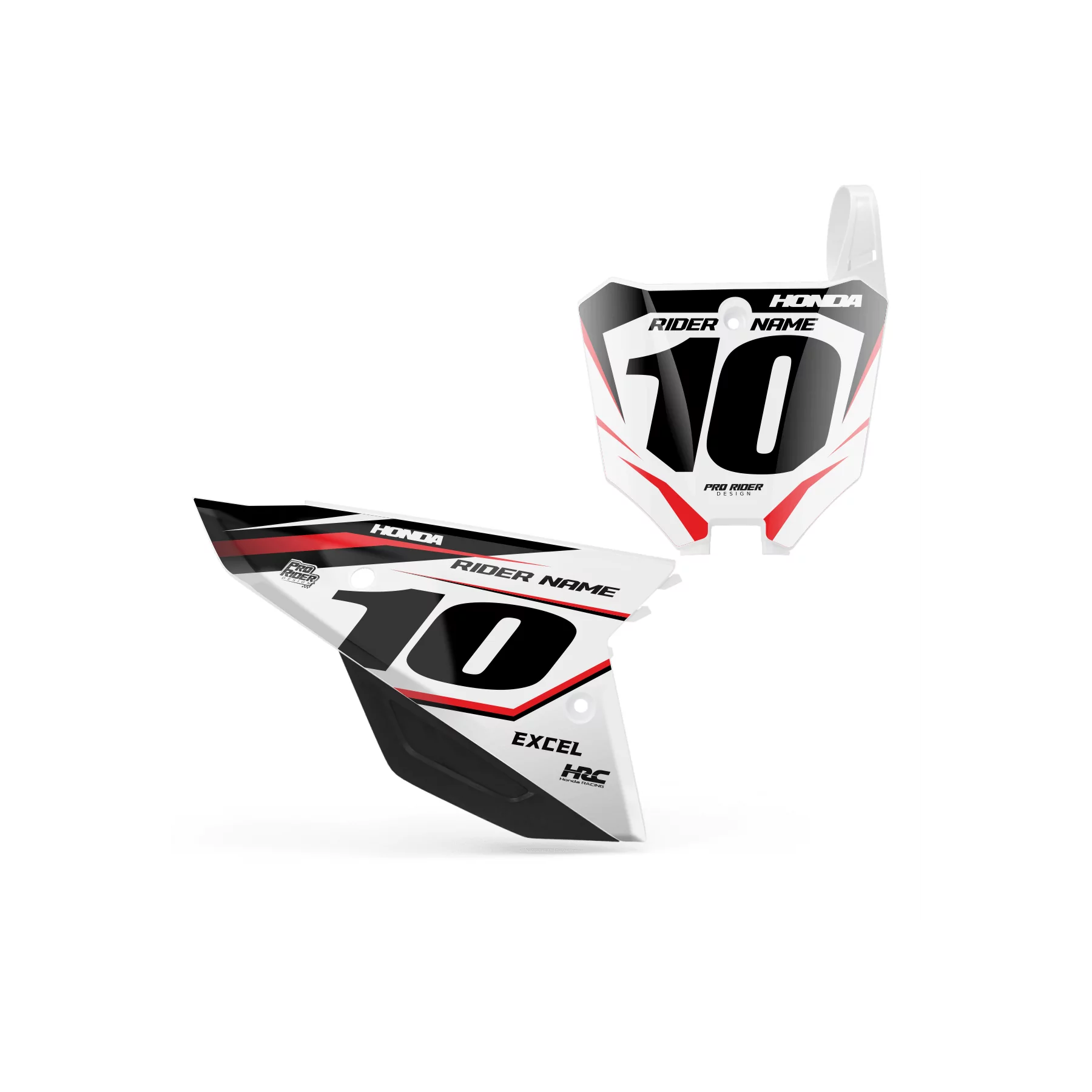 Grafiche moto GRAFICHE FONDI TARGA HONDA SHARPNESS V1