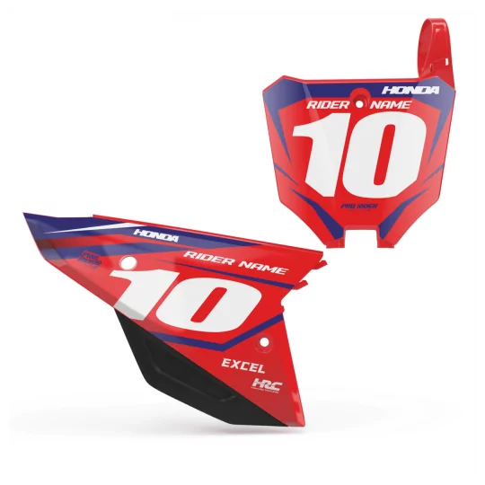 Kit adhesivos moto KIT ADHESIVOS FONDS DE PLAQUES HONDA SHARPNESS V4