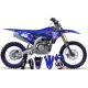 Dekor Motorrad Dekor YZ YZF Motocross YAMAHA RETRO BLUE