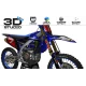 Kit adhesivos moto Kit adhesivos Motocross YZ YZF TTR YAMAHA ENERGY ELI TOMAC REPLICA - 3D