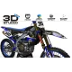 Kit adesivos moto Kit adesivos Motocross e Supermot YAMAHA CRASTY - 3D
