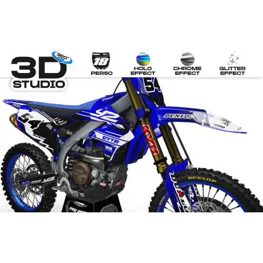 Stickerset moto Stickerset Motocross YAMAHA GYTR DIRT BUDDY'S 3D