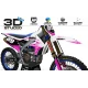 Kit adesivos moto Kit adesivos Motocross YZ YZF TTR YAMAHA Unik 3D