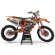 Kit adesivos moto KIT ADESIVOS MOTOCROSS BOXER laranja (ref:prda1c)