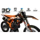 Motorrad-DEKOR Motocross Dekor PERSO KTM FENTY 3D