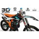 Kit adhesivos moto KIT ADHESIVOS Motocross KTM PERSO HOLI 3D