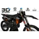 Grafiche moto GRAFICHE Motocross KTM FORCE RACING 3D