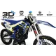 Kit adhesivos moto KIT ADHESIVOS Motocross PERSO HUSQVARNA KRONO 3D