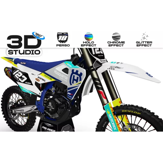Grafiche moto grafiche TC-FC-TE-FE... HUSQVARNA | ORIGINE OEM 3D