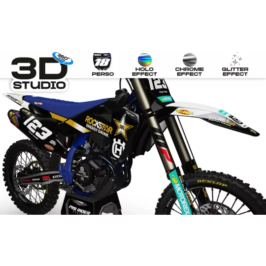 grafiche moto grafiche perso ROCKSTAR 23 - 3D