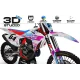 Motorrad Dekor Dekor GASGAS VINA 3D
