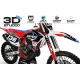 Motorstickerset Stickerset GASGAS HORIZON - 3D