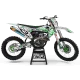 Kit adesivos moto KIT ADESIVOS MOTOCROSS DC B&W verde (ref:prda15b)