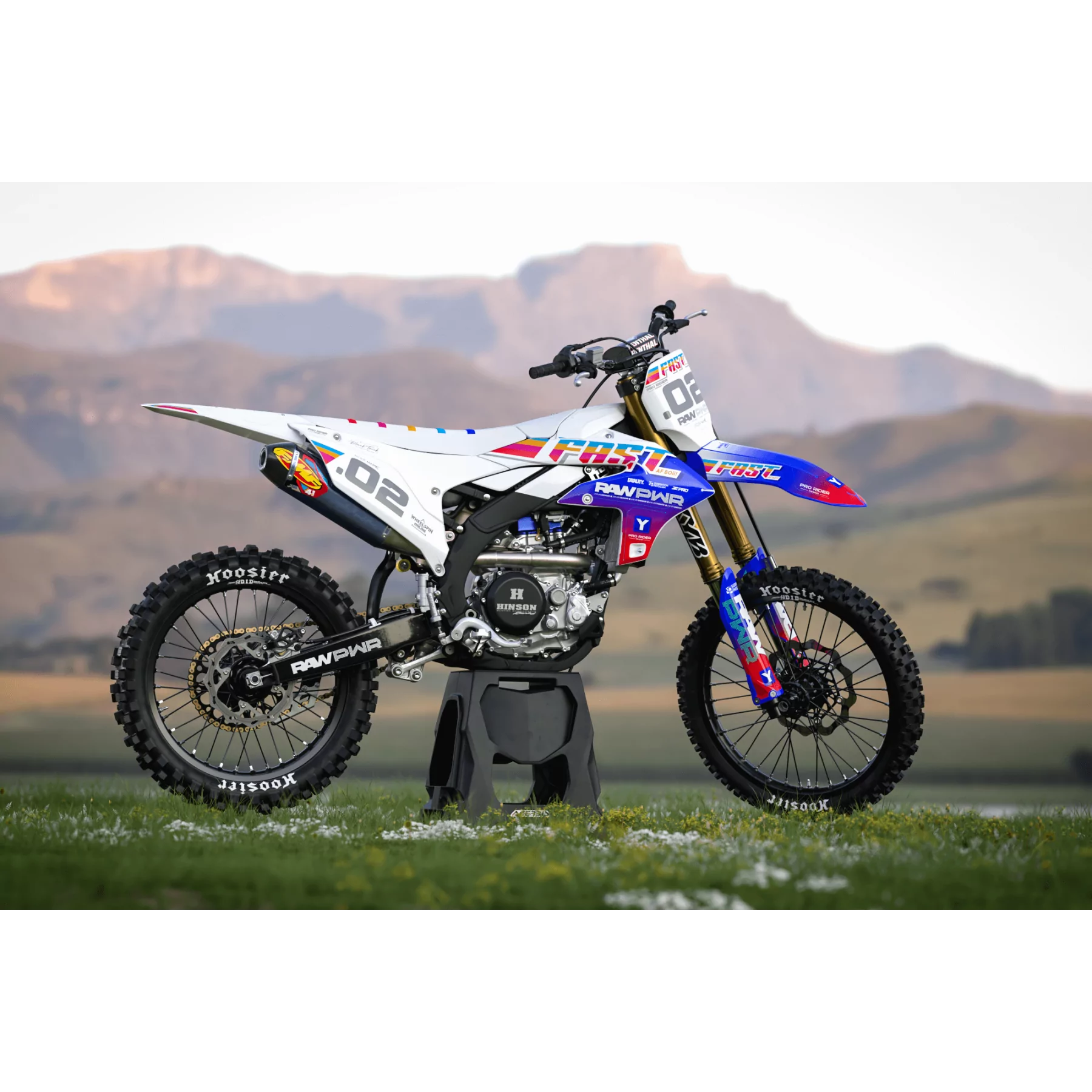 Motorrad DEKOR KIT DECO YAMAHA YZ YZF... RAW