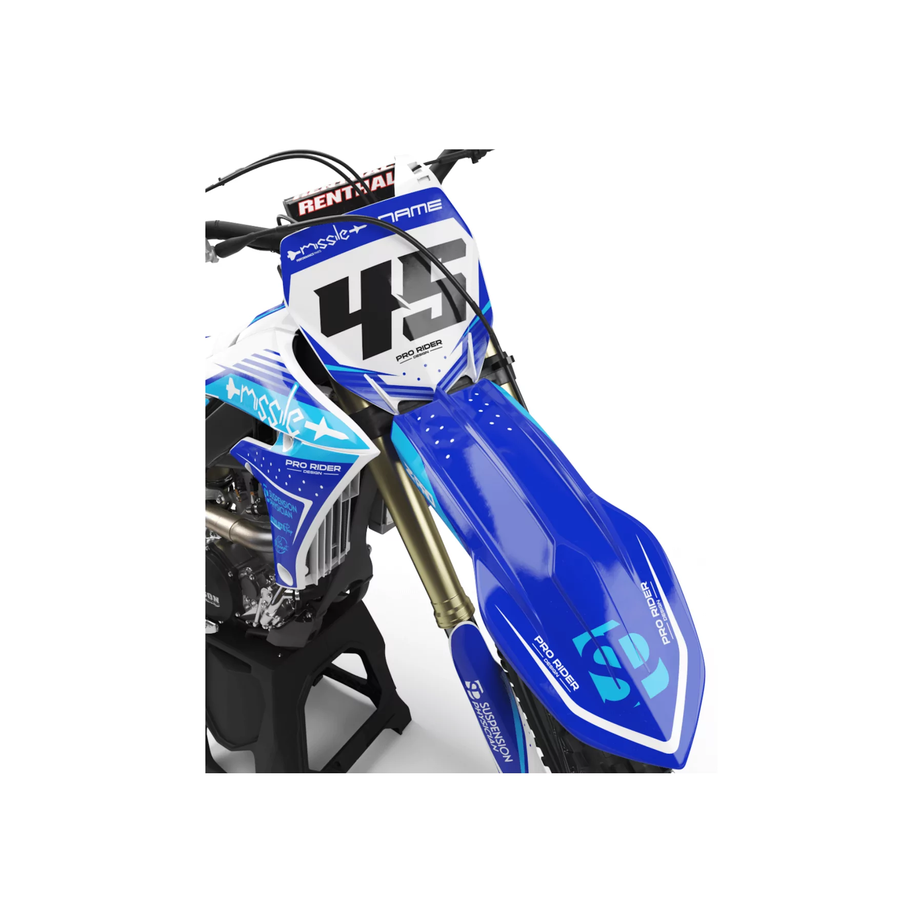 Kit adesivos moto KIT ADESIVOS YAMAHA YZ YZF... MISSILE