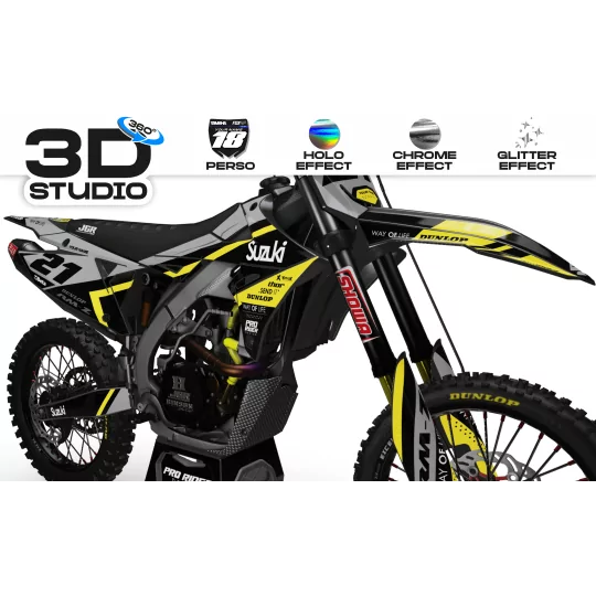 Grafiche moto GRAFICHE Motocross SUZUKI WAY OF LIFE 3D