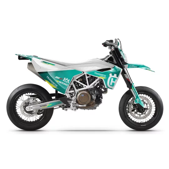 Kit adesivos moto Kit adesivos 701 HUSQVARNA | APEX green