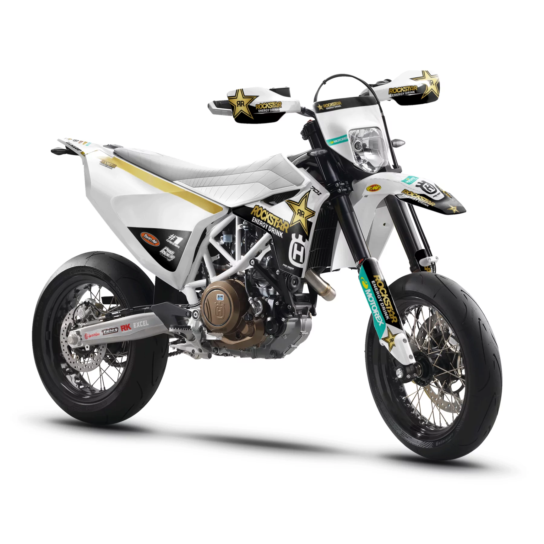 Kit adesivos moto Kit adesivos 701 HUSQVARNA | ROCKSTAR 23 WHITE