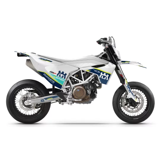 Kit adesivos moto KIT ADESIVOS 701 HUSQVARNA | NORTH blue
