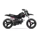Kit adesivos moto KIT ADESIVOS Motocross YAMAHA PW-TTR | PIXEL BLACK