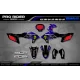 Stickerset motor KIT DÉCO Motocross YZ YZF TTR YAMAHA ENERGY TOMAC