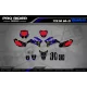 Stickerset motor STICKERSET Motocross YZ YZF TTR YAMAHA ENERGY TOMAC