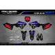 Kit adesivos moto KIT ADESIVOS Motocross YZ YZF TTR YAMAHA ENERGY TOMAC