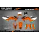 Stickerset motor Stickerset Motocross KTM SX SXF EXC - OEM VECTOR