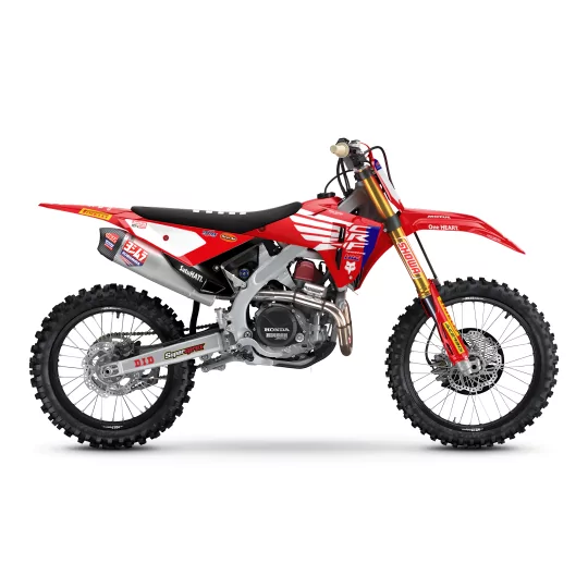 Kit adesivos moto KIT ADESIVOS Motocross HONDA | HRC RED WINGS