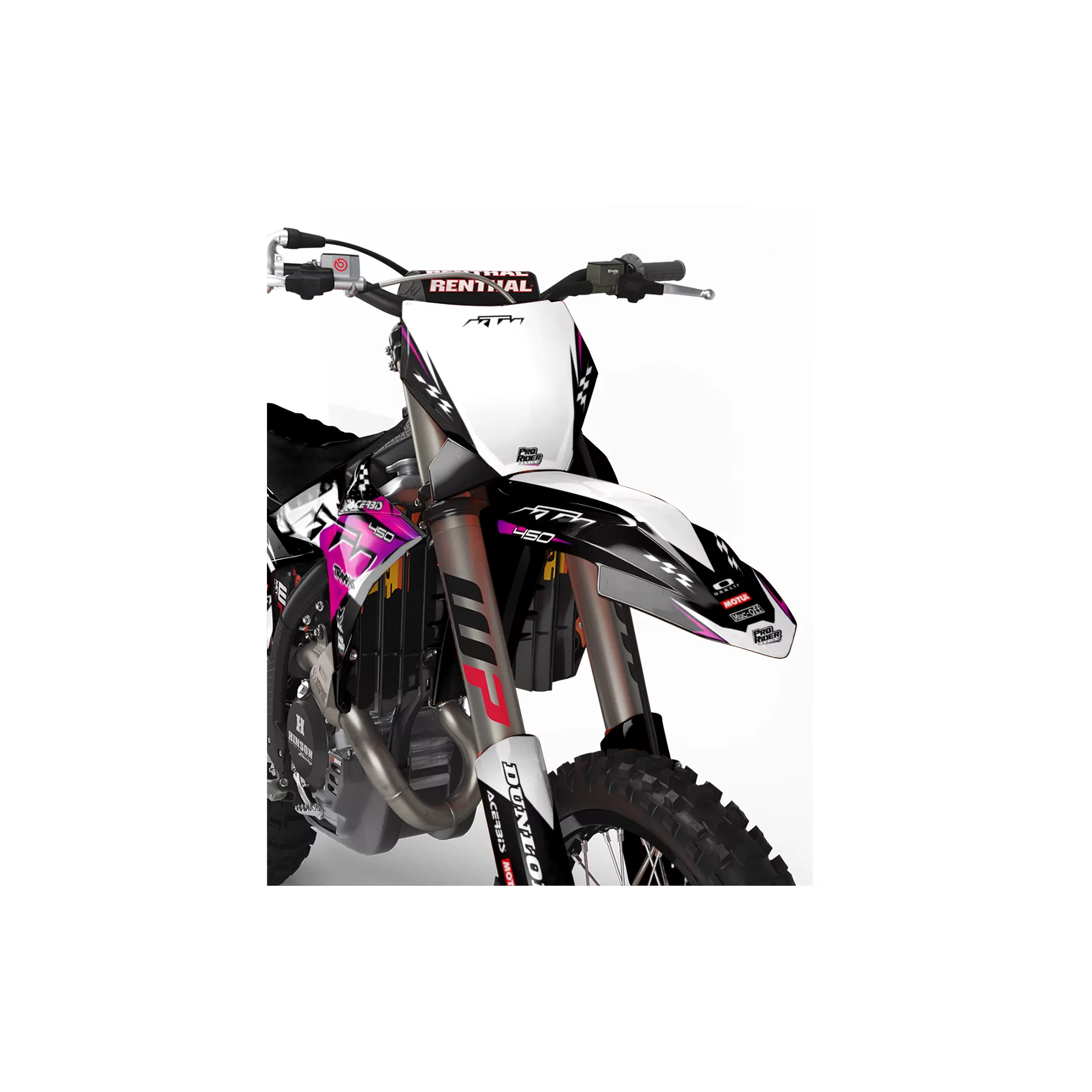 Kit adhesivos moto Kit adhesivos Motocross KTM SX SXF EXC | ProLine pink