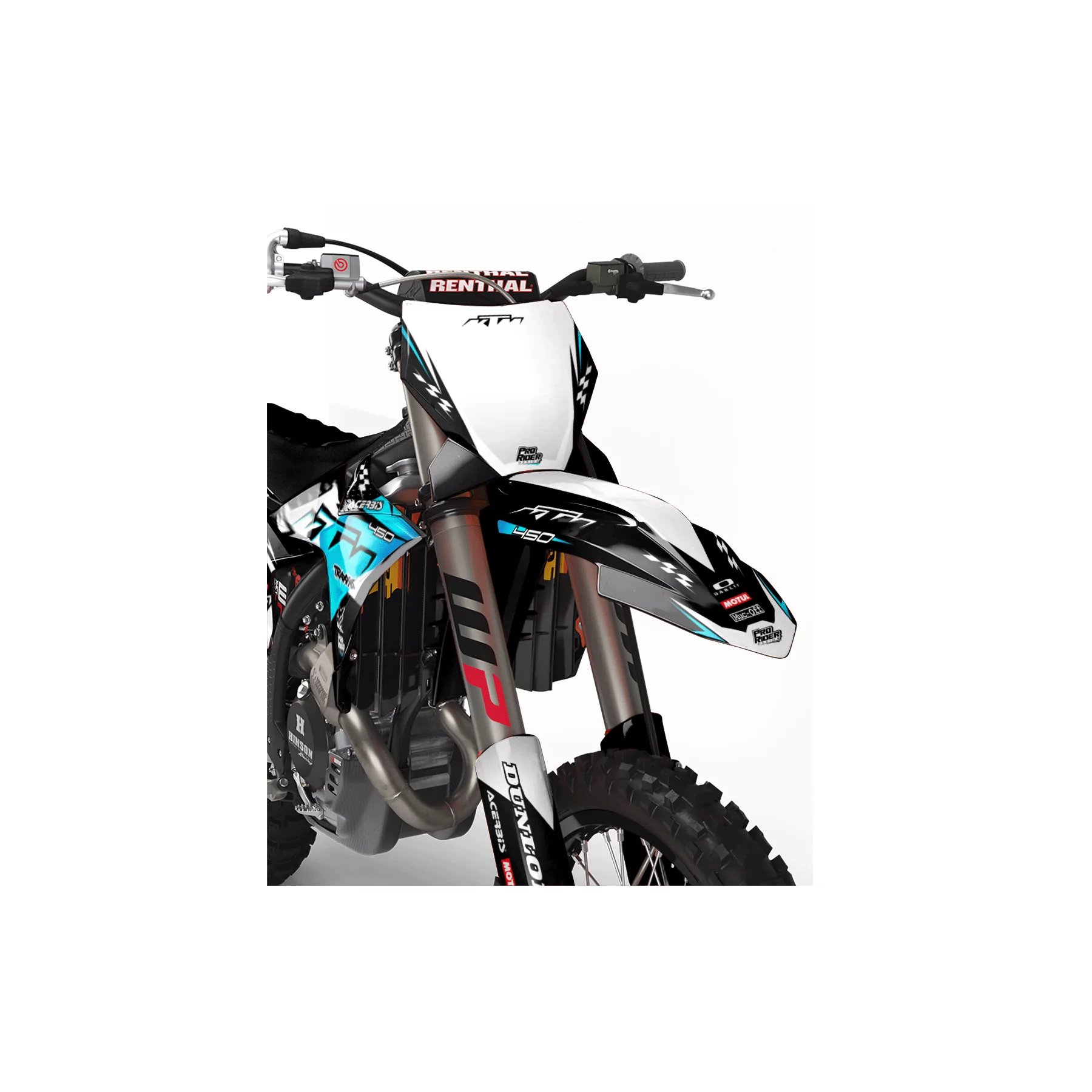 Grafiche moto grafiche Motocross KTM SX SXF EXC | ProLine Teal
