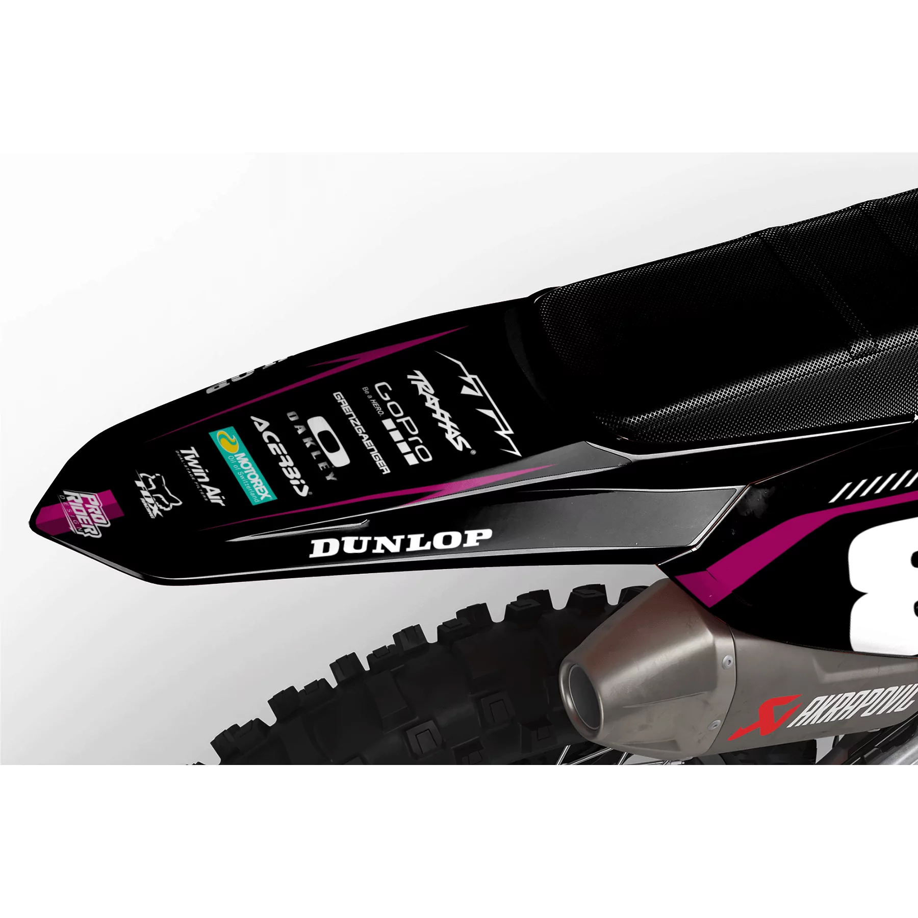 Kit adesivos moto Kit adesivos Motocross KTM SX SXF EXC | Shadow Edition | Black pink