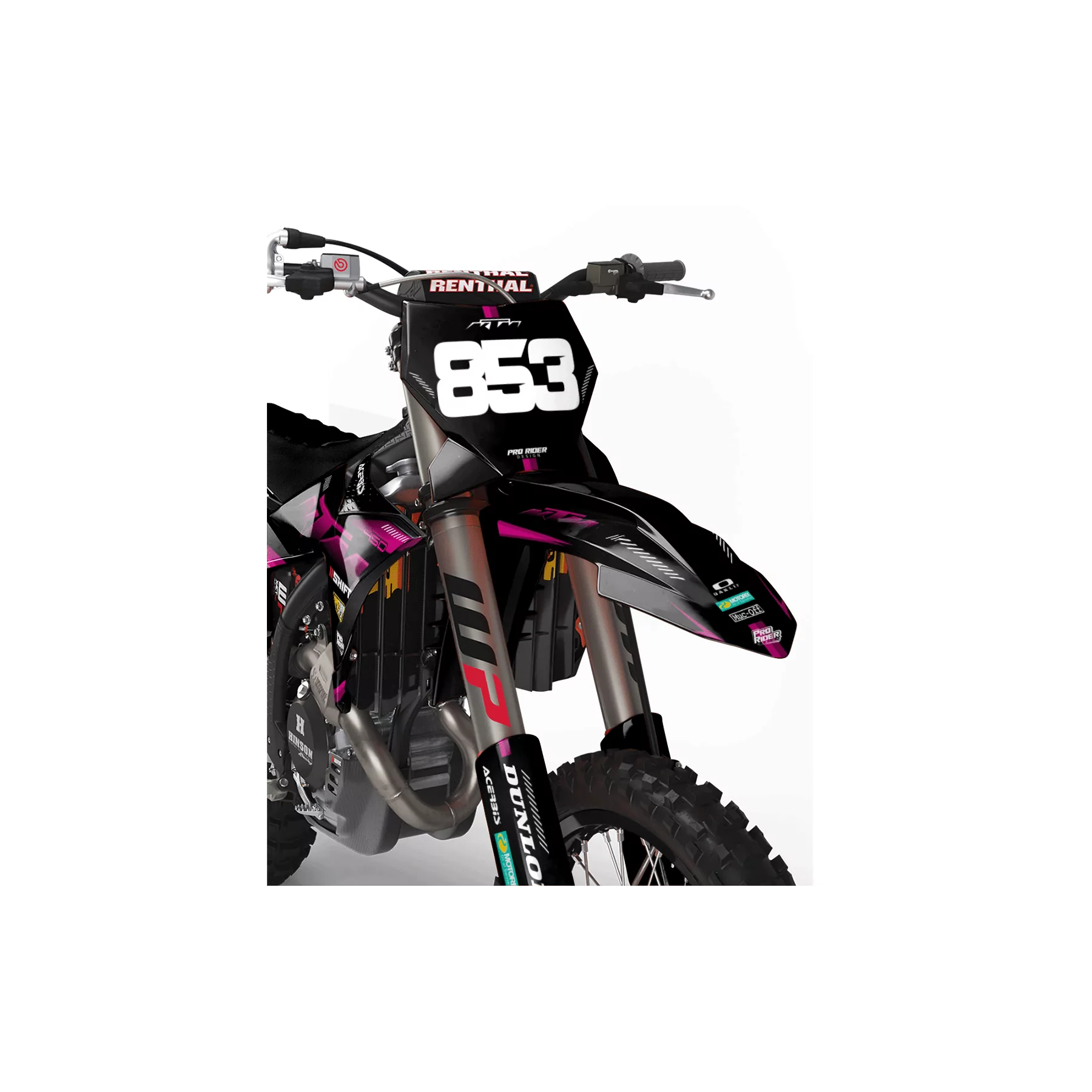 Grafiche moto grafiche Motocross KTM SX SXF EXC | Shadow Edition | Black pink