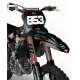 Motorstickerset Stickerset Motorcross KTM SX SXF EXC | Shadow Edition | Black orange dark teal
