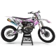 Kit déco moto KIT DECO MOTOCROSS DC B&W rose (ref:prda15p)