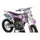 Kit déco moto KIT DECO MOTOCROSS DC B&W rose (ref:prda15p)