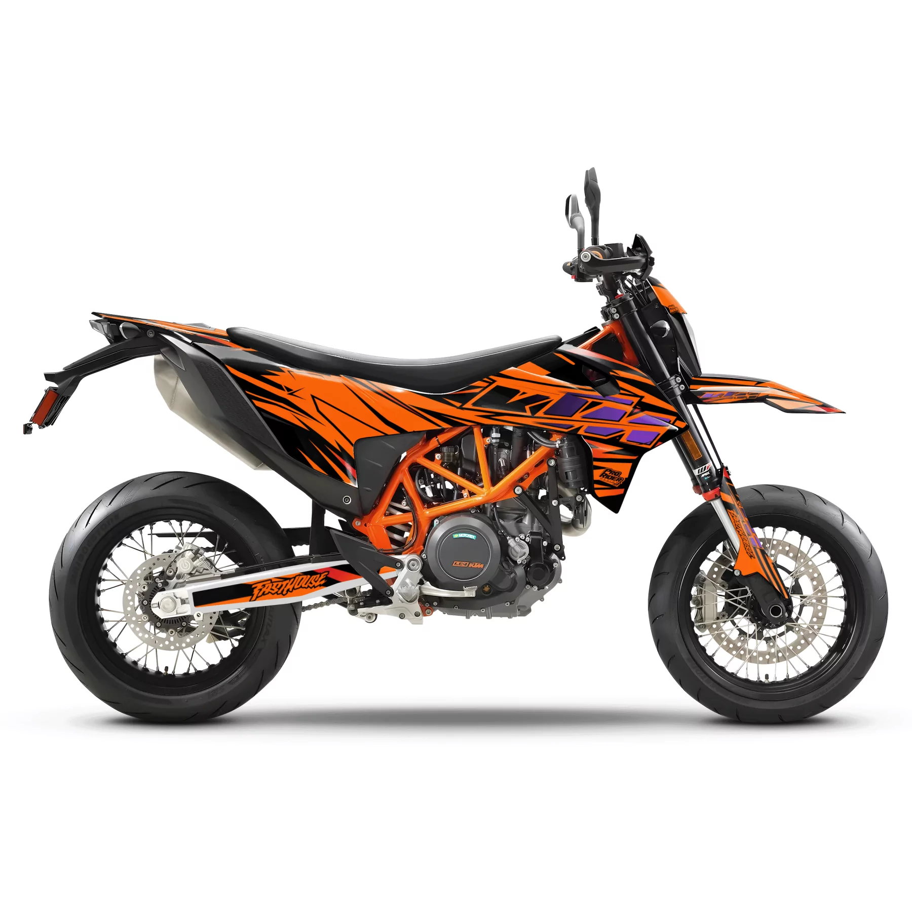 Kit adesivos moto Kit adesivos KTM STOCK V2 PURPLE | SM / SMC / SMR